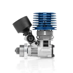 Team Associated 2902915S Motor mit Drehkolbenvergaser und Seitenauspuff