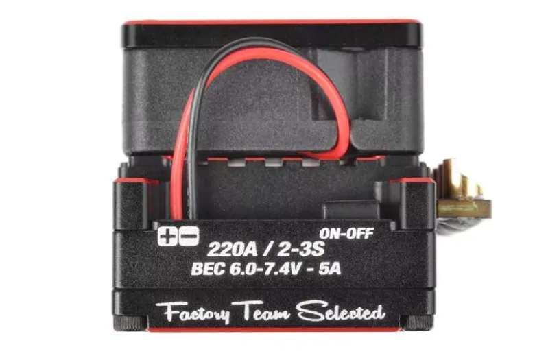 Team Corally C-53030CMM-10 Racing Controller - 2-3S - 220A - BEC 6-7.4V 5A Sensored / Sensorless für 1:8 Fahrzeuge