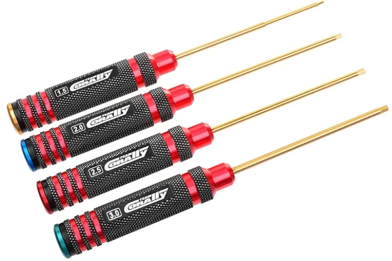 Team Corally C-16185Innensechskant Werkzeug Set 1.5, 2.0, 2.5, 3.0 mm Qualitätswerkzeug zum guten Preis Traxxas Arrma HPI