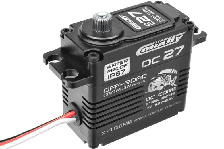 Team Corally C-52015OC-27 HV Digital Servo Alu-Gehäuse Waterproof 0.11s / 27kg