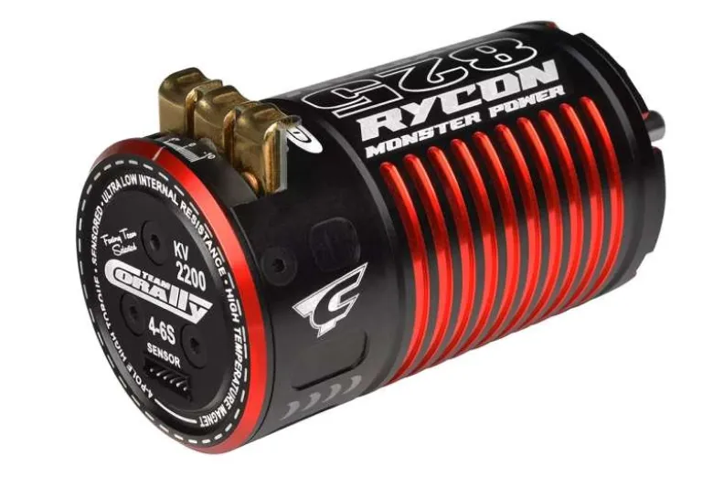 Team Corally C-61320Rycon 825 - Brushless Motor 1:8 - 4-Polig - 2200KV