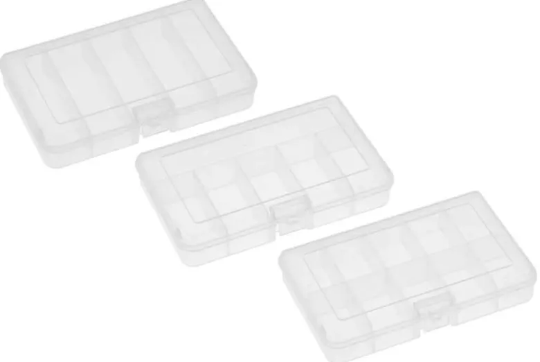 Team Corally C-90259Sortiments-Box 3er Set - Medium - 165x112x31mm