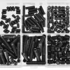Team Corally C-38515Stahl Madenschrauben Set M3 / M4 / M5 - 12.9 schwarz (370St)