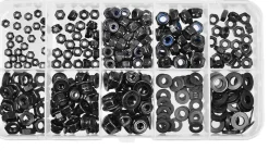 Team Corally C-38516Stoppmuttern, Muttern, U-Scheiben Set M2 / M2.5 / M3 / M4