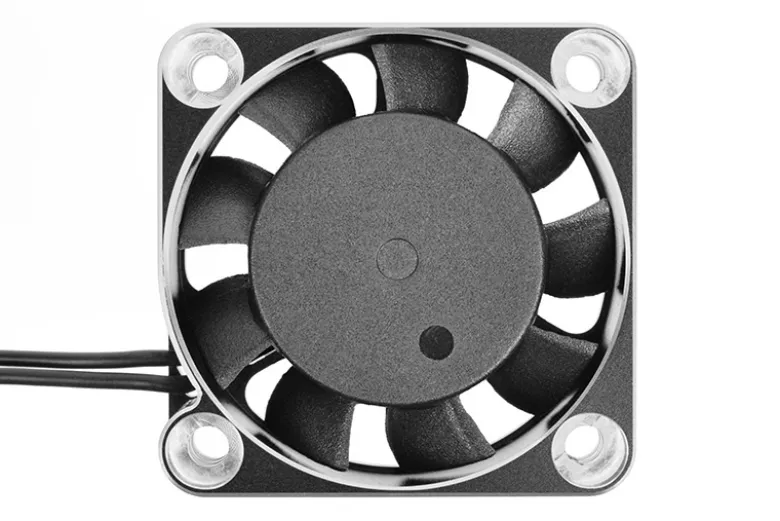 Team Corally C-53112-2TF-40 Ultra High Speed Lüfter 40mm 8,75V BEC Alu black/sil