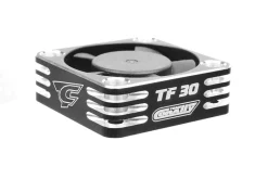 Team Corally C-53110-2TF-30 Ultra High Speed Lüfter 30mm 8,75V BEC Alu black/sil