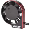 Team Corally C-53116-1Ultra-Hochgeschwindigkeitslüfter XF-40 m. BEC-Anschluss,40mm schwarz / rot