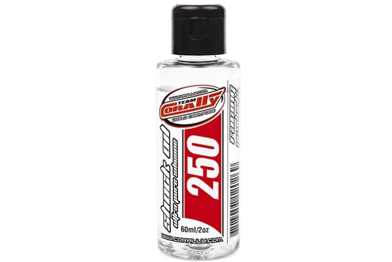 Team Corally C-81225Ultra Pure Silikon Stossdämpferöl - 250 CPS - 60ml / 2oz
