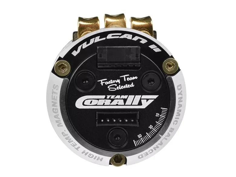 Team Corally C-61171Vulcan II - Stock, Brushless Sensored 1:10 Motor - 13.5T