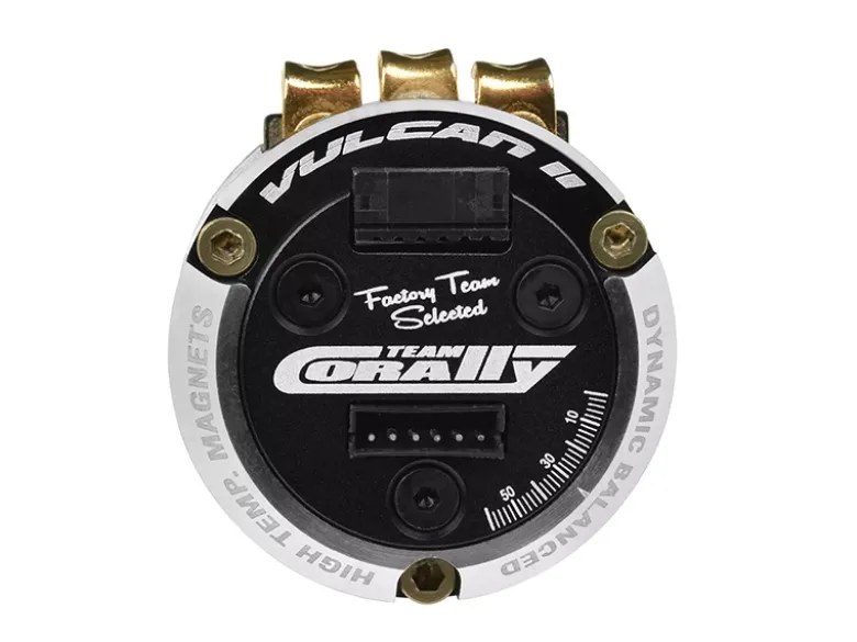 Team Corally C-61172Vulcan II - Stock, Brushless Sensored 1:10 Motor - 17.5T