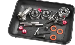 Team Corally C-16250Werkzeugset inkl. Tasche, 16-teilig inkl. Innensechskant, Steckschlüssel, Magnetschale, Dämpferzange, Messwerkzeug