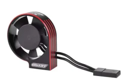 Team Corally C-53115-1XF-30 Ultra High Speed Lüfter 30mm, schwarz/rot, BEC