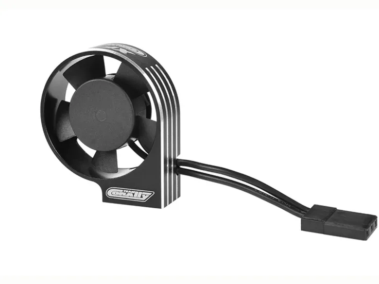 Team Corally C-53116-2XF-40 Ultra High Speed Lüfter 40mm, schwarz/silber, BEC