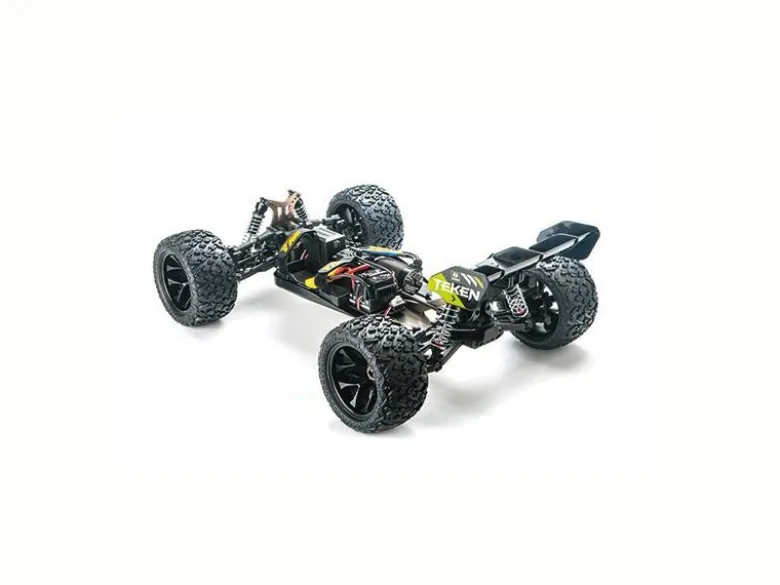 Team Magic TM560020BTEKEN 4WD Brushless Truggy 1/8 waterproof RTR, blau/grün