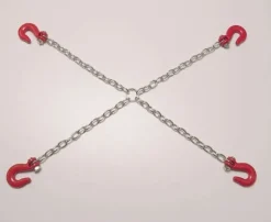 Thicon Models 20122Anschlagkette 4-Strang, rot