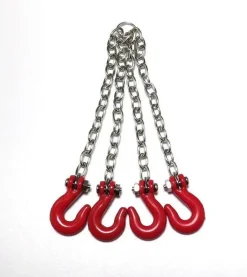 Thicon Models 20122Anschlagkette 4-Strang, rot