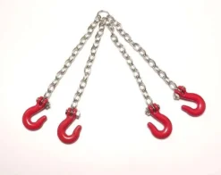 Thicon Models 20122Anschlagkette 4-Strang, rot
