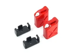 Thicon Models 20008Benzinkanister 1:10/1:14 rot 2Stück mit Halter