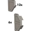 Thicon Models 10003Eckverbinder 5mm Rahmen für Schwerlastturm