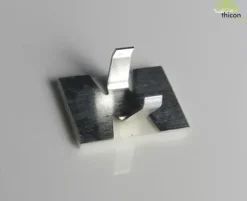 Thicon Models 80012Kabelschelle klein selbstklebend Metall 8 Stück