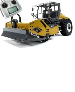 Thicon Models 58651-RTRPlanier-Walze 1:14 fahrfertig aufgebaut und gelb lackiert