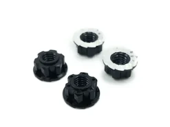 Thicon Models 20055Scale Radmuttern Alu schwarz M4 4 Stück