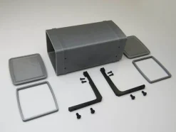 Thicon Models 500931:14 Tank 120mm silber mit Tankhalter