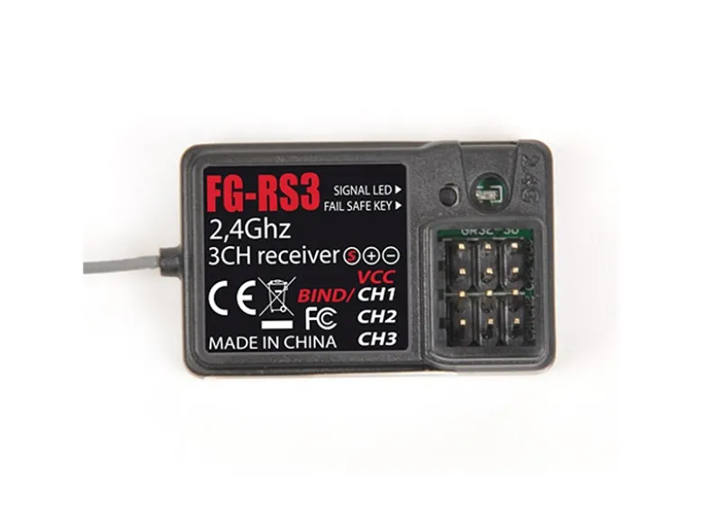 T2M 07573FG RS3 3 Kanal 2.4GHz Fernsteuerung für RC Cars