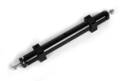 T2M T422678-140Aluminium Achse für Anhänger 140mm komplett für Auflieger selbstbau Anhänger etc. 12mm Mitnehmer