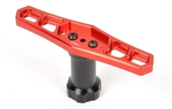 T2M T422543Aluminium Radmutterschlüssel 17mm, rot