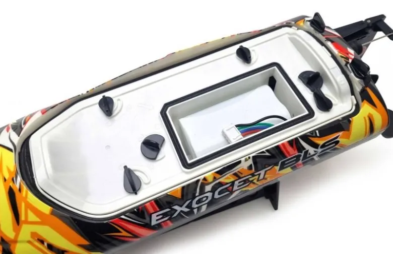 T2M T625Exocet Brushless Rennboot 415mm 2.4GHz RTR ca. 35 km/h
