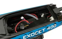 T2M T622Exocet 400 Rennboot 440mm 2.4GHz RTR, blau/schwarz bis zu 25 km/h
