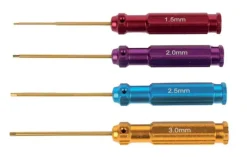T2M T422554Innensechskantschlüssel Set 1.5/2.0/2.5/3.0mm