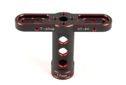 T2M T422661RRadschlüssel 17mm rot & Löthilfe