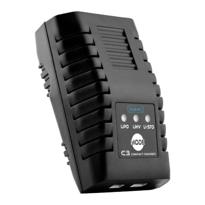 ToolkitRC TK12400C3 Ladegerät AC 100-240V, Lipo 2-3S 25W Lipo LiHV Storage bis 2,2A Ladestrom