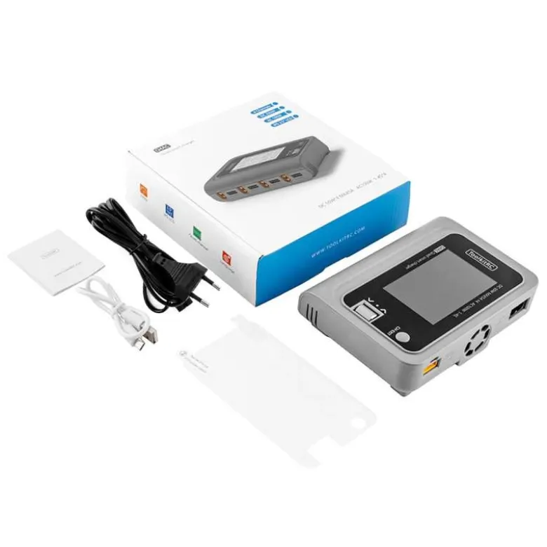 ToolkitRC TK12000Q4AC LiPo 1-4S 5A 4 Kanal Ladegerät AC/DC