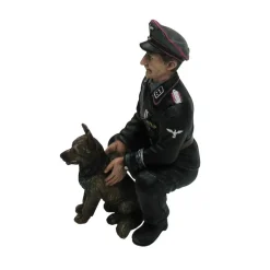Torro 222285120Figur Oberst Otto Paetsch mit Hund 1/16 für Panzermodelle