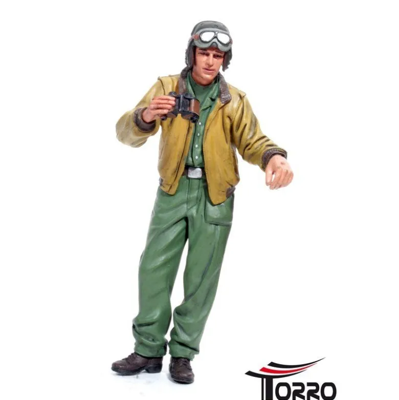 Torro 222285123Figur U.S. Tank Commander Stehend 1/16 für Panzermodelle