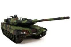 Torro 1116038891RC Panzer Leopard 2A6 flecktarn 1:16 BB + IR Battlesystem