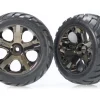 Traxxas 3776AReifen auf Felge mit 12mm Sechskant auch Rustler 4X4