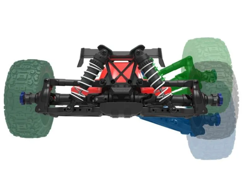 Traxxas 90154-4-BLKJATO 4x4 BL-2S Brushless Buggy, HD-Teile, 1:8, schwarz
