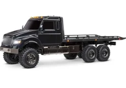 Traxxas 88086-84BLKSET2TRX-6 Ultimate RC Hauler Truck 6x6 RTR 1:10, schwarz inkl. Lipo-Akku, Power Plus 80 Ladegerät & Adapter