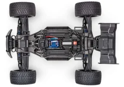 Traxxas 78086-4BLK-SET3XRT 4X4 VXL 1/7 4WD Race Truck Brushless RTR, schwarz Set mit 2x 4S 50C Boost 7000 Lipo, Duo Ladegerät