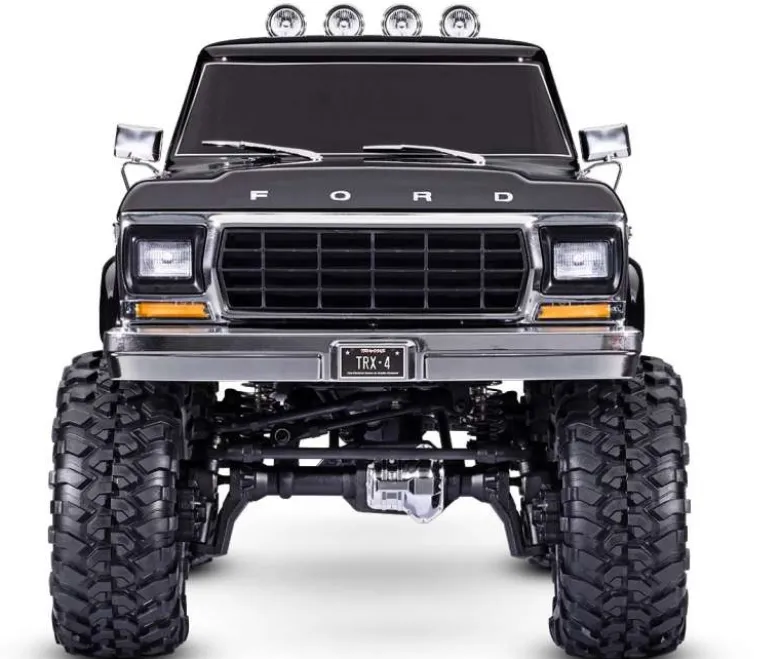 Traxxas 92046-4BLKTRX-4 79 Ford F150 High-Trail 4WD Crawler 1:10 RTR, schwarz