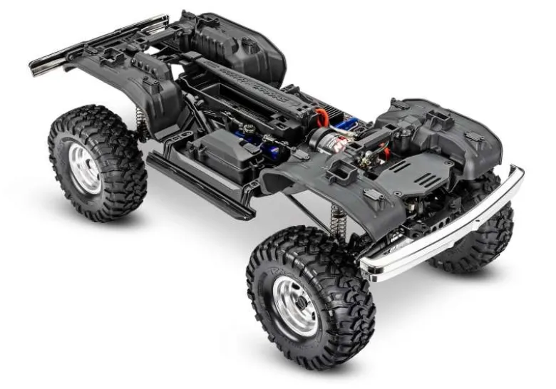 Traxxas 92046-4BLKTRX-4 79 Ford F150 High-Trail 4WD Crawler 1:10 RTR, schwarz