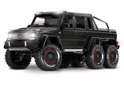 Traxxas 88296-4BLKTRX-6 MB G63 AMG 6x6 Brushed Crawler 1:10 RTR, schwarz inklusive LED Set