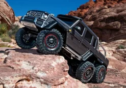 Traxxas 88296-4BLKTRX-6 MB G63 AMG 6x6 Brushed Crawler 1:10 RTR, schwarz inklusive LED Set