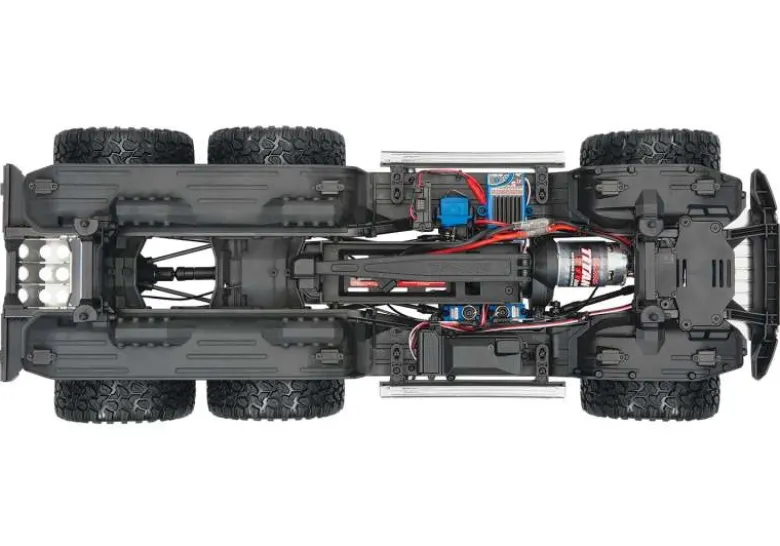 Traxxas 88296-4BLKTRX-6 MB G63 AMG 6x6 Brushed Crawler 1:10 RTR, schwarz inklusive LED Set