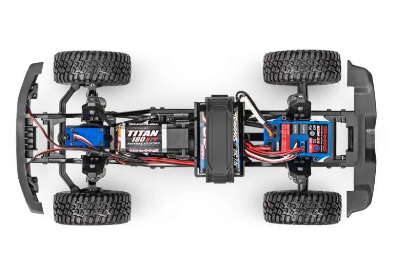 Traxxas 97074-1BLKTRX-4M Ford Bronco 4x4 Crawler 1:18 schwarz - 100% RTR