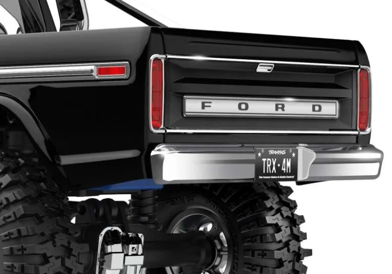 Traxxas 97044-1BLKTRX-4M Ford F150 4x4 lifted schwarz 1/18 Crawler RTR Brushed